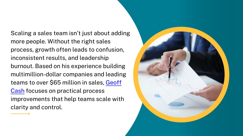 PPT - 5 Sales Process Improvements Geoff Cash Recommends for Scaling ...
