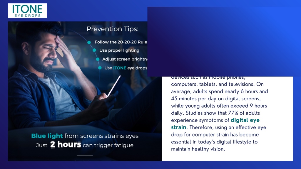 PPT - What Is Screen Time Eye Impact, Causes & Digital Eye Strain ...