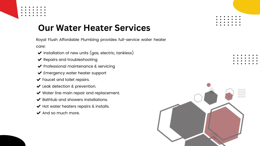 PPT - water heater installation royal flush PowerPoint Presentation ...