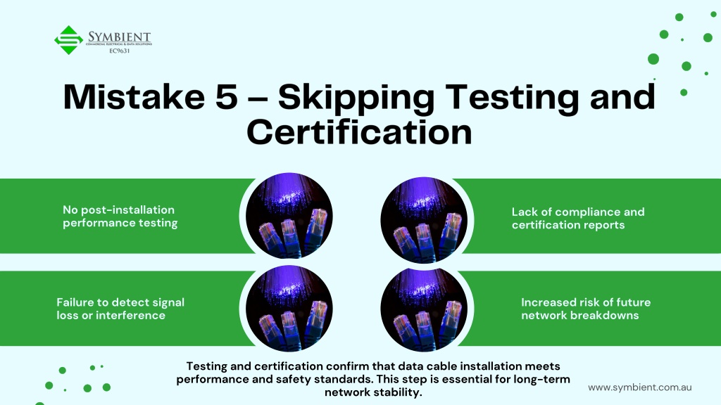PPT - Common Data Cable Installation Mistakes and How to Avoid Them ...