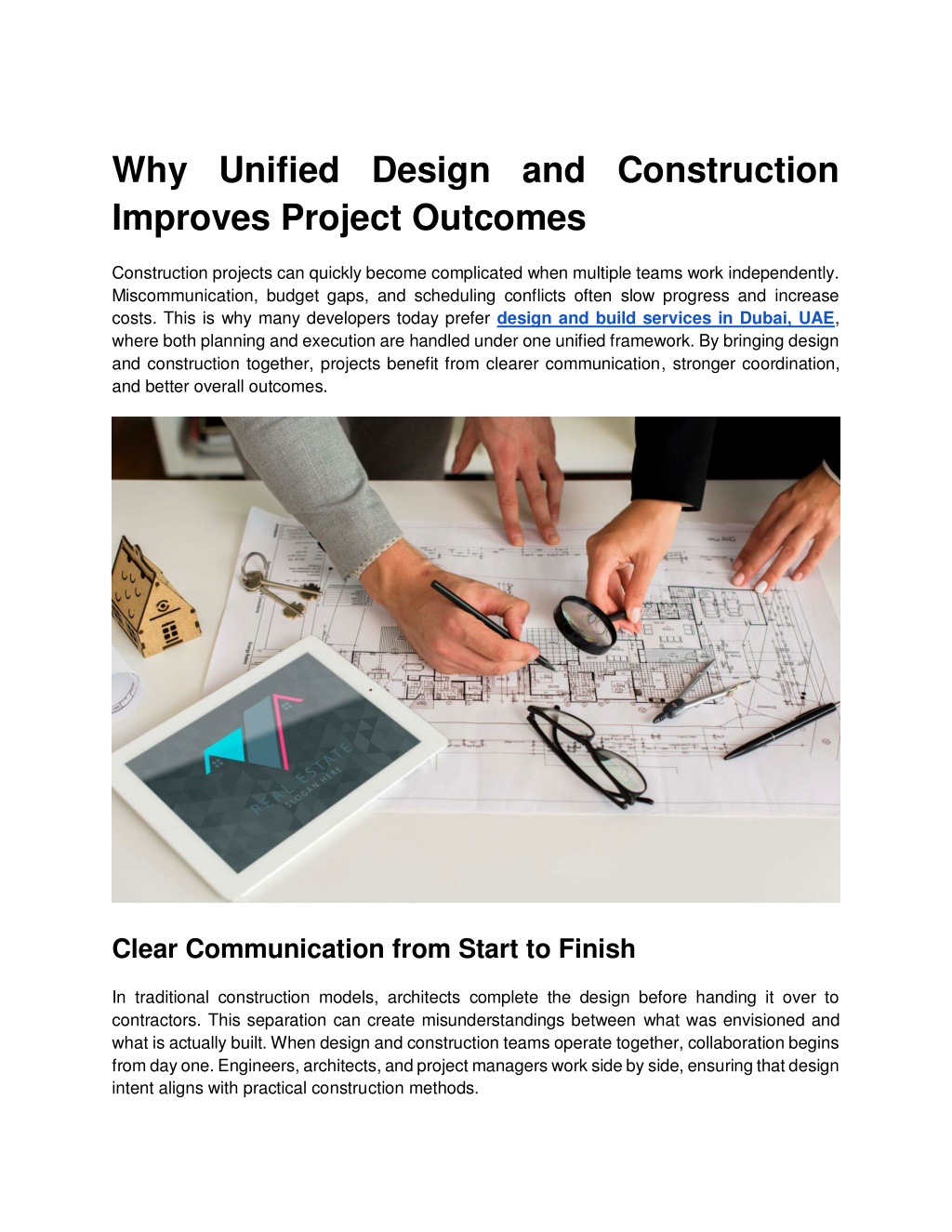 PPT - Why Unified Design and Construction Improves Project Outcomes ...