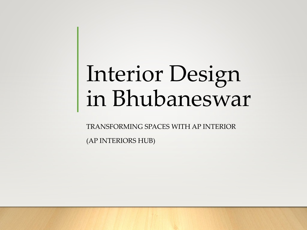 PPT - AP_Interior_Design_Bhubaneswar_Presentation PowerPoint ...
