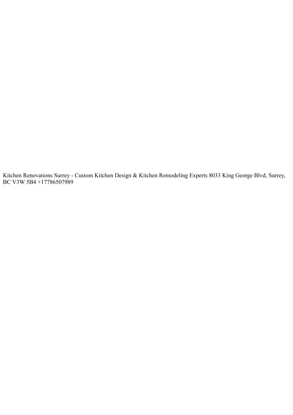 PPT - Luxury Kitchen Renovation Ideas for Your Surrey Home PowerPoint ...