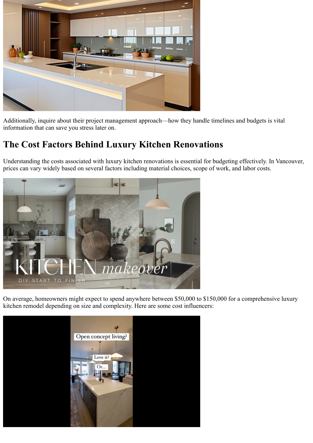 PPT - Revitalize Your Space with a Stunning Luxury Kitchen Makeover in ...