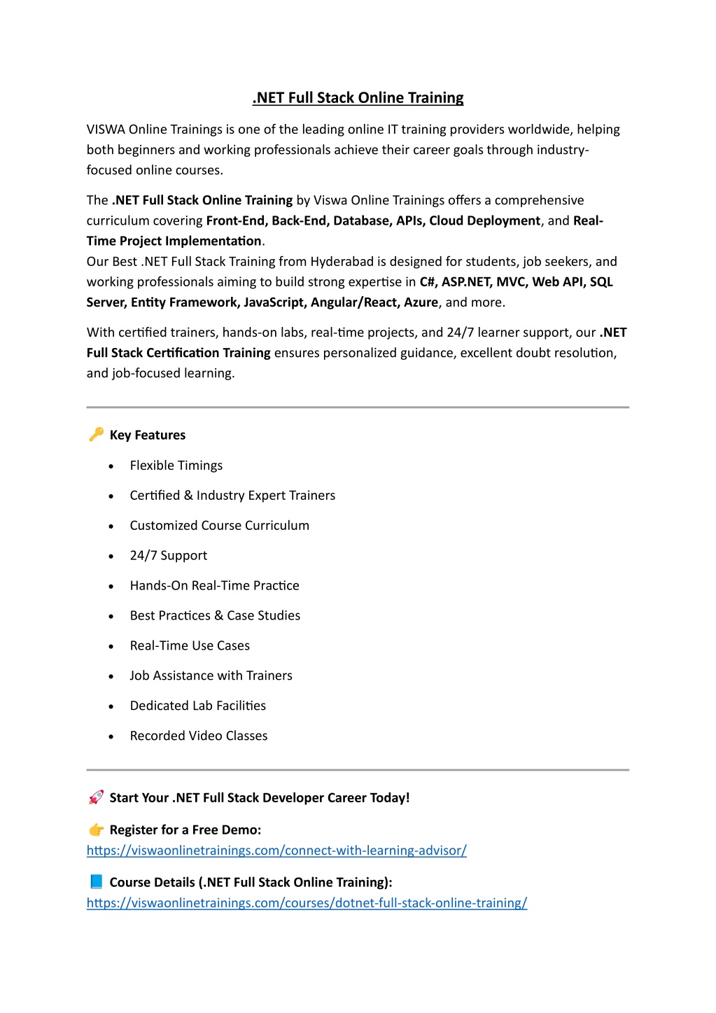 PPT - DotNet Full Stack Online Training Institute in Hyderabad ...