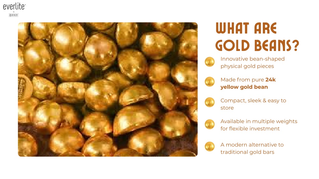 PPT - Gold Bean: A New Form Of Physical Gold You Can Buy Online At ...