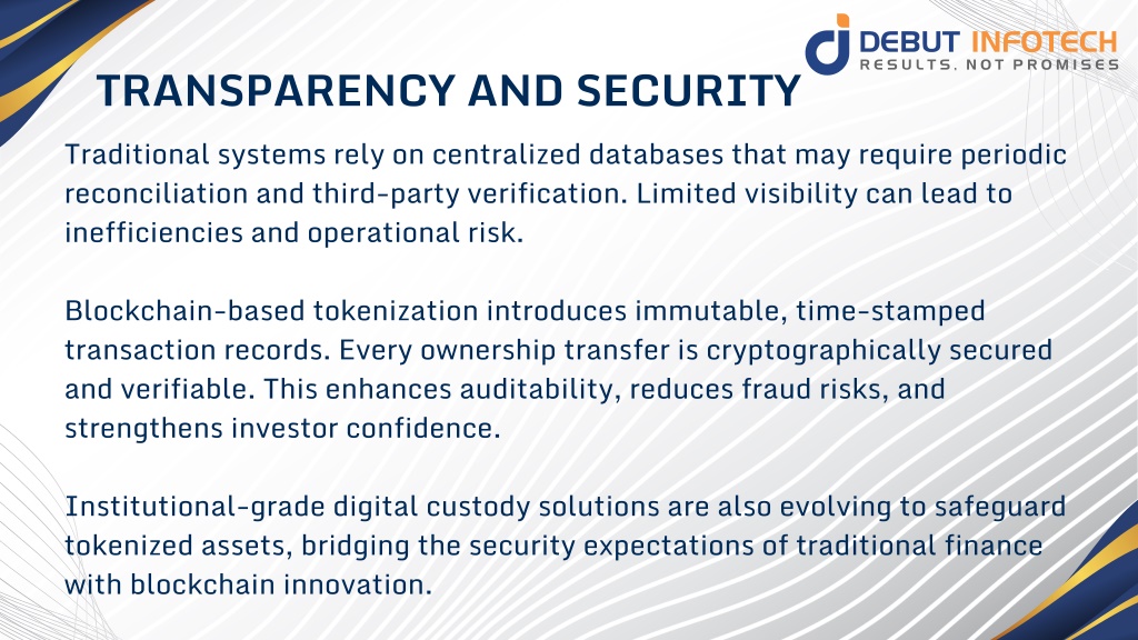 PPT - RWA Tokenization vs Traditional Asset Ownership: A Comparative ...