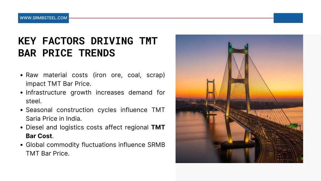 PPT - TMT Bar Price Trends 2026 TMT Saria Price in India & TMT Bar Cost ...