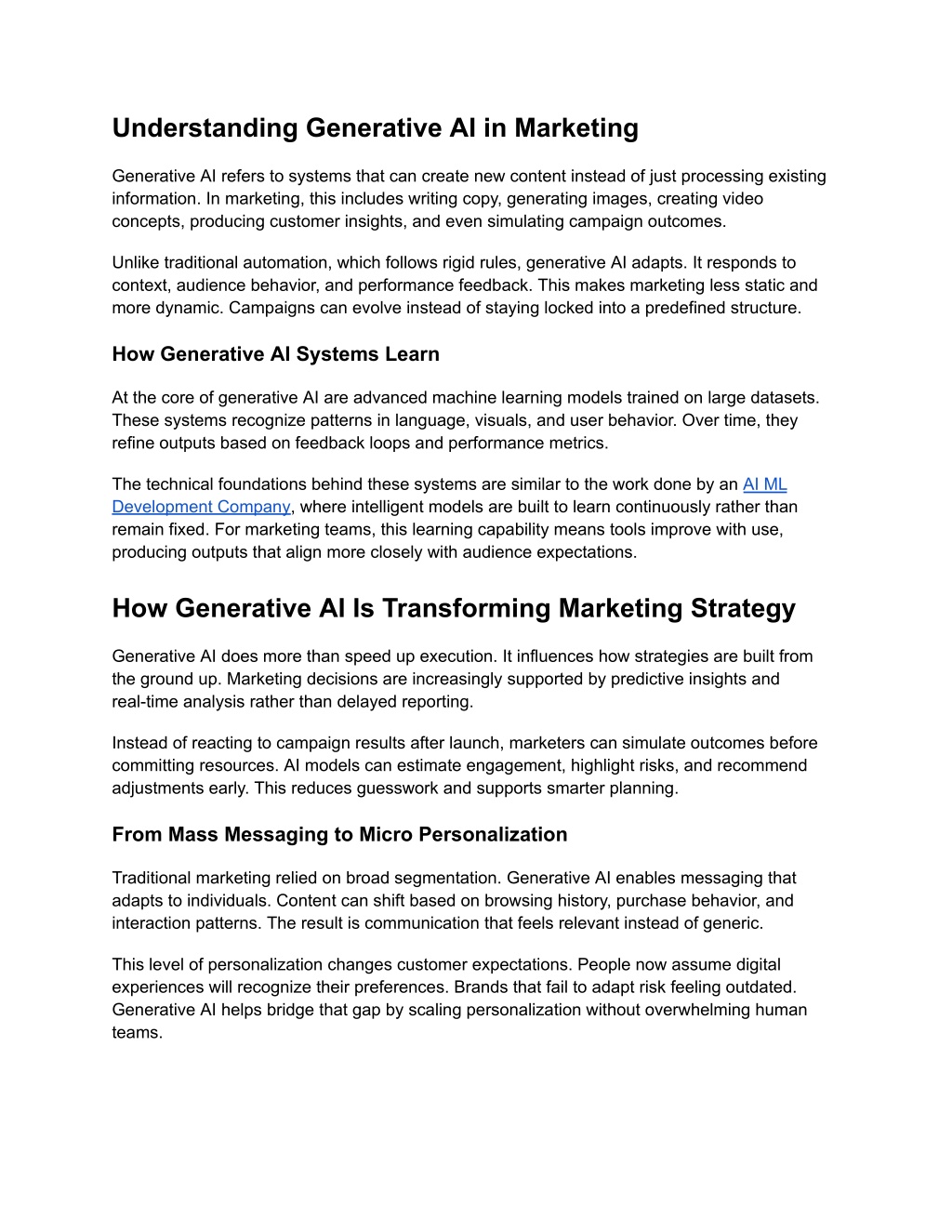 PPT - How Generative AI Is Transforming Modern Marketing PowerPoint ...