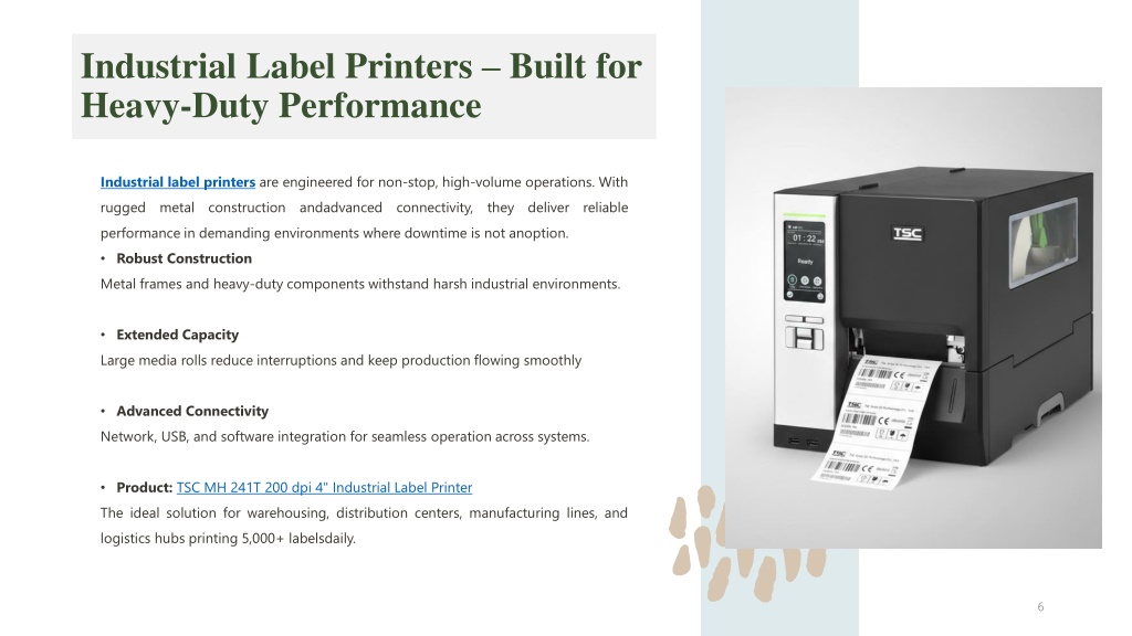 PPT - Streamlining Shipping and Inventory with Advanced Label Printers ...