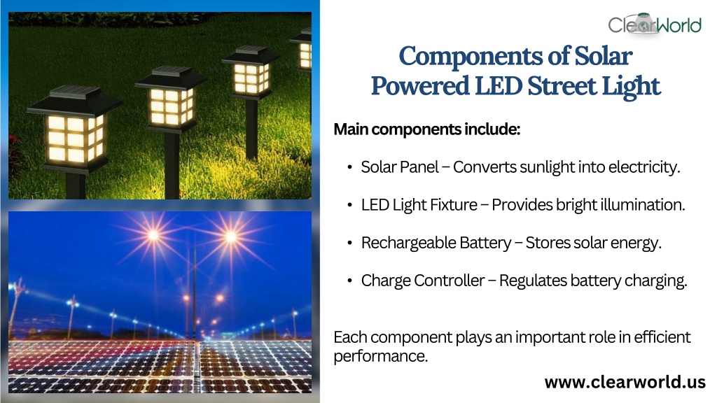 PPT - Solar Powered LED Street Light – Smart & Sustainable Lighting ...