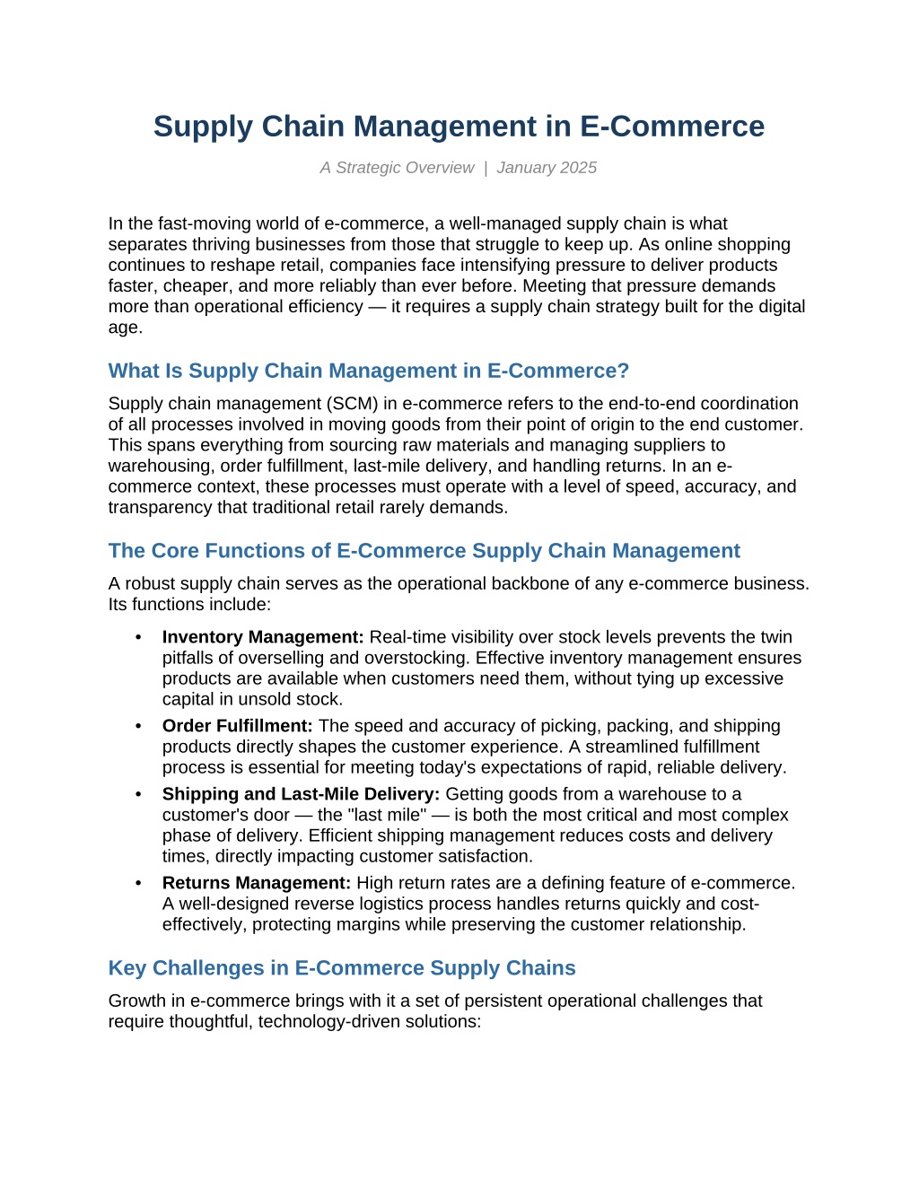 PPT - Supply Chain Management and Logistics: ABK Experts PowerPoint ...