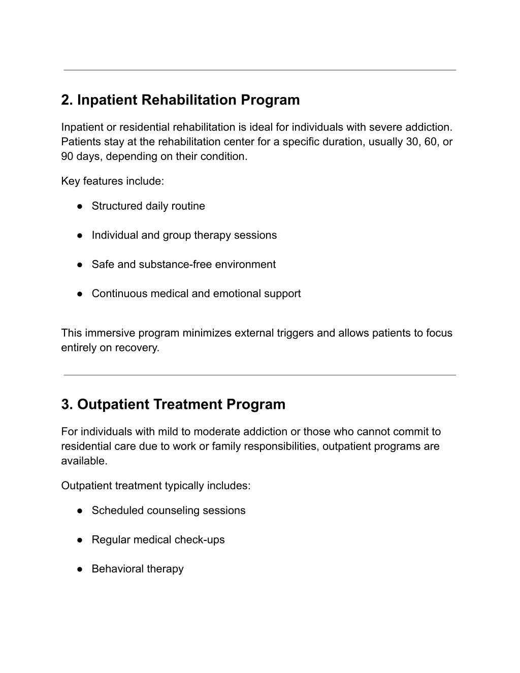 PPT - Treatment Programs Offered at Nasha Mukti Kendra in Noida ...