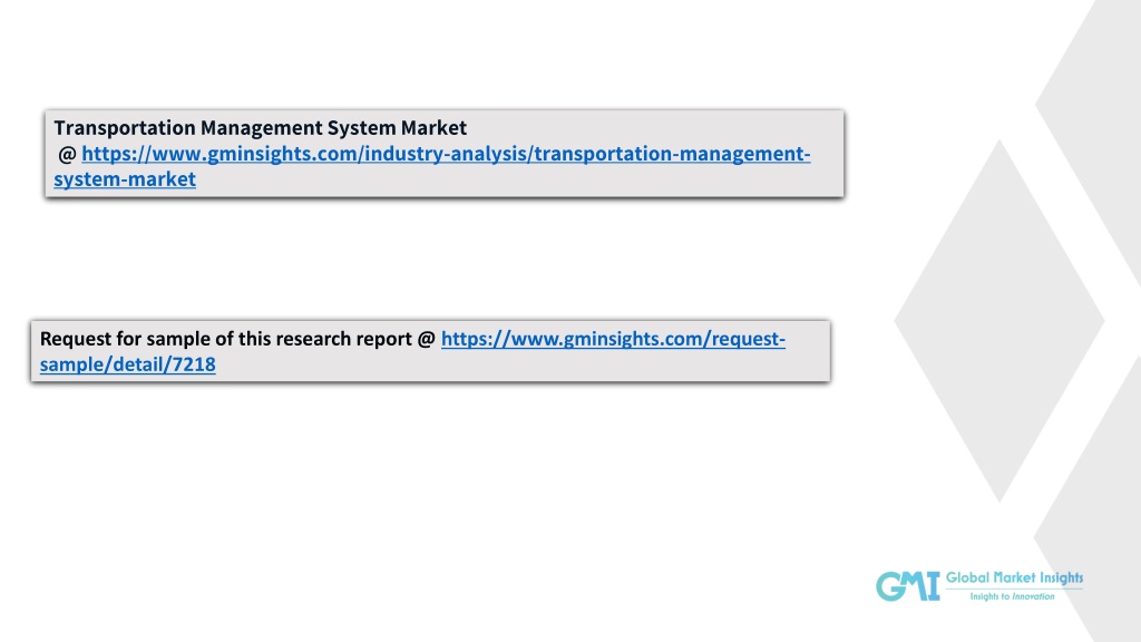 PPT - Transportation Management System Market 2035: Growth Forecast ...