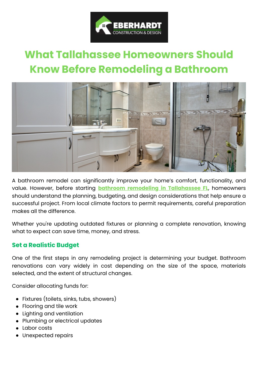 PPT - What Tallahassee Homeowners Should Know Before Remodeling a ...