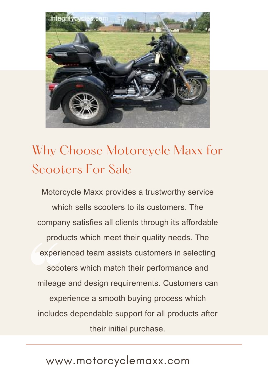 PPT - Motorcycle Maxx Scooters For Sale – Ride Smart Today PowerPoint ...