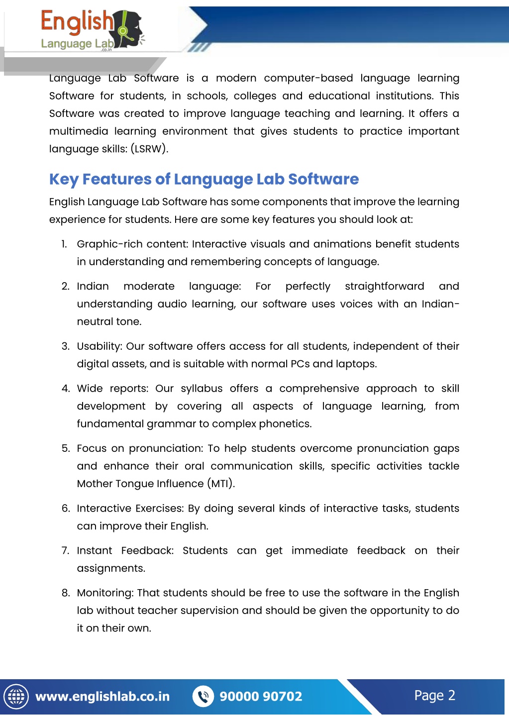 PPT - What are the Features of the Language Lab PowerPoint Presentation ...