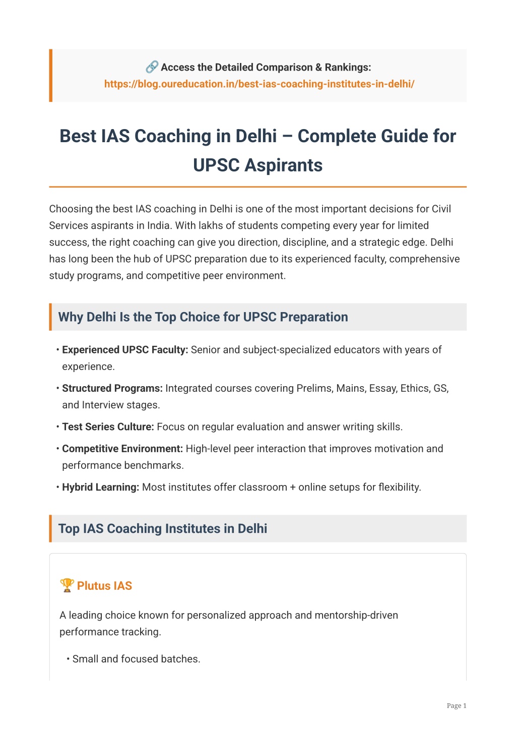 PPT - Best IAS Coaching in Delhi full guide 2026 PowerPoint ...