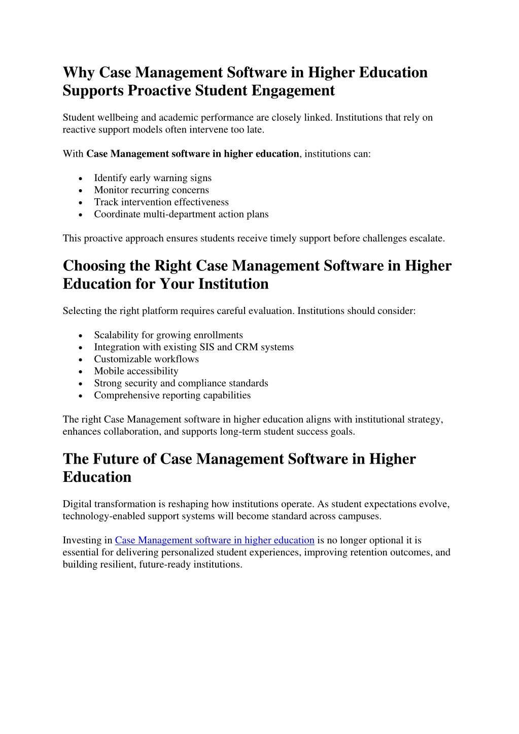 PPT - Why Case Management Software in Higher Education Is Essential for ...