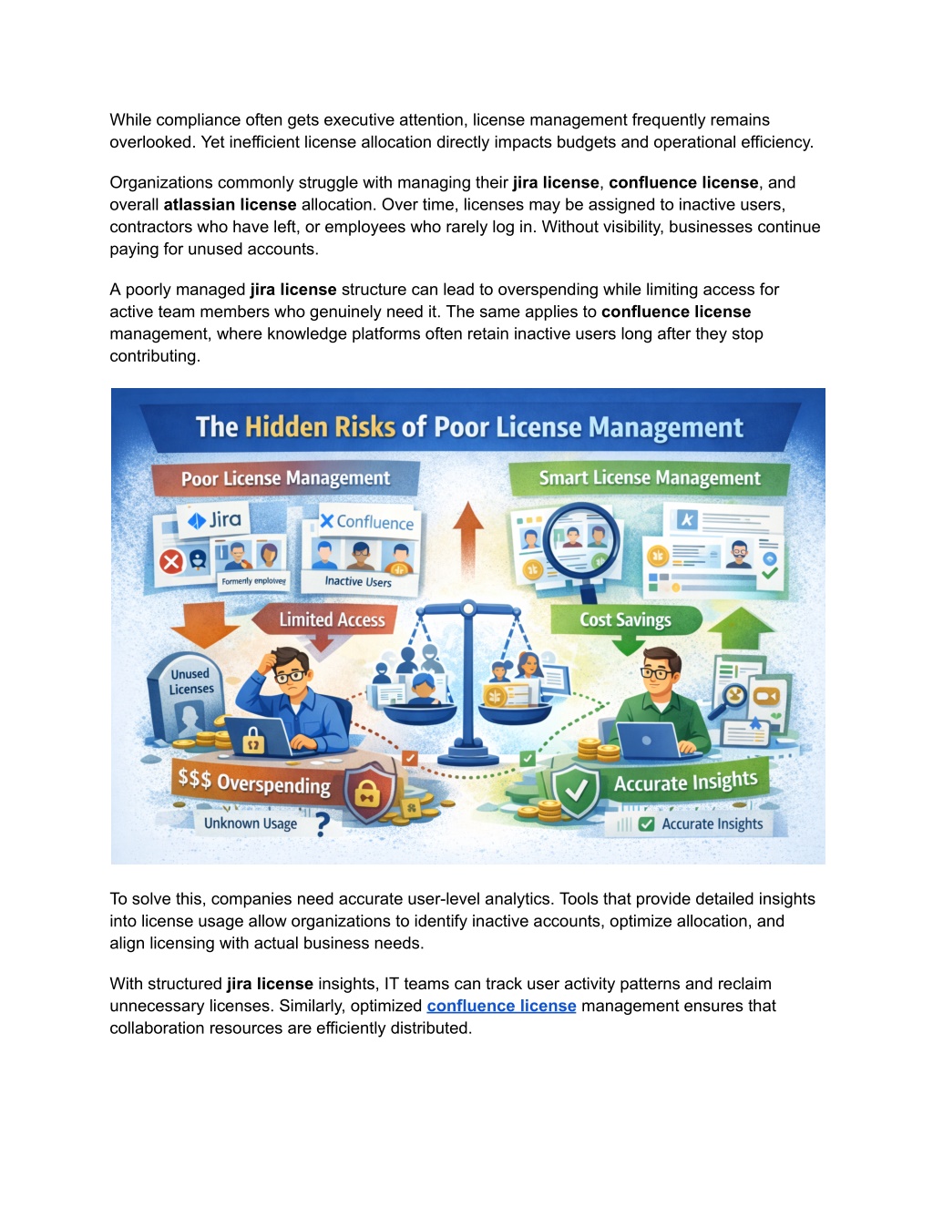 Licensing Risk Chart PPT - atlassian-compliance-license-optimization-guide PowerPoint ...