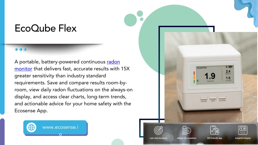 PPT - Choose The Best Ecosense Digital Radon Detector For Your Home ...