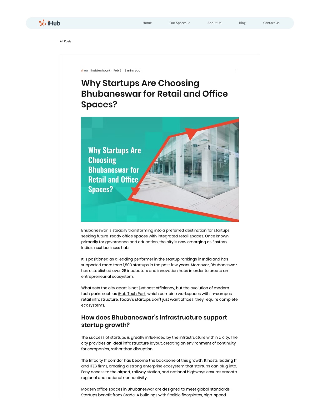 PPT - Why Startups Are Choosing Bhubaneswar for Retail and Office ...