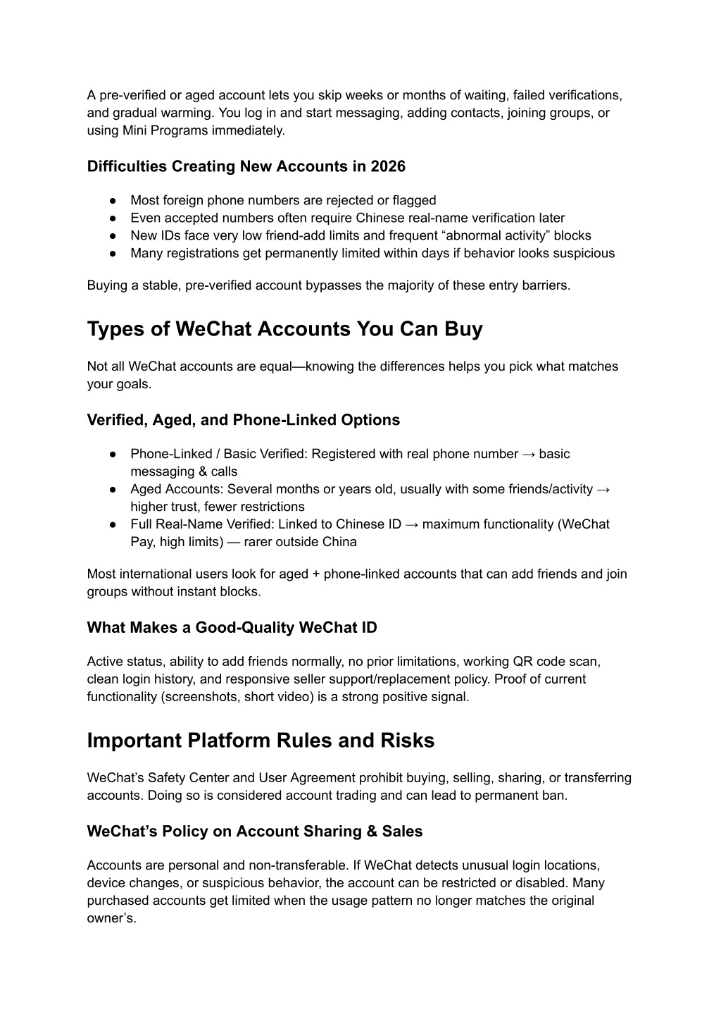 PPT - Buy WeChat Accounts – Complete 2026 Guide to Verified & Reliable ...