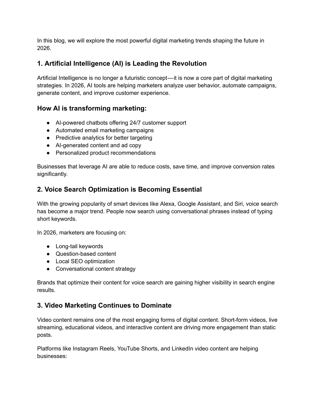 PPT - Digital Marketing in 2026_ The Latest Trends Shaping the Future ...