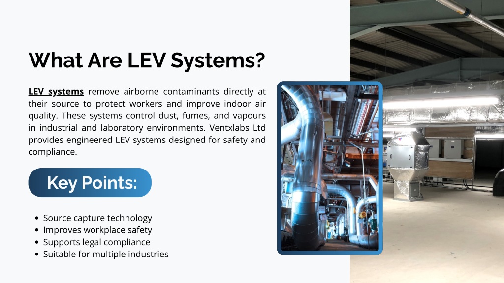 PPT - Local Exhaust Ventilation (LEV) Systems for Workplace Safety ...