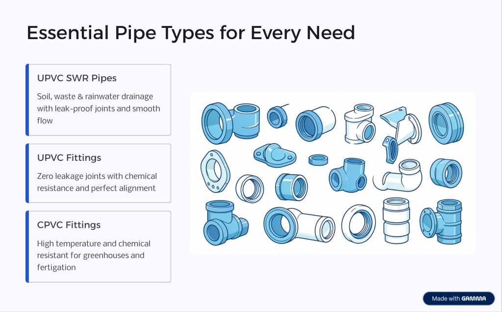 PPT - Agriculture Pipes & Fittings A Complete Guide for Modern Farming ...