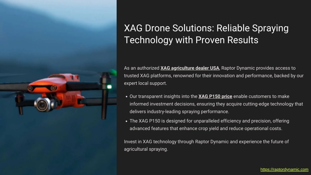 Xag Rtk7 PPT - RTK Precision Agriculture Drone Solutions for Challenging Field ...