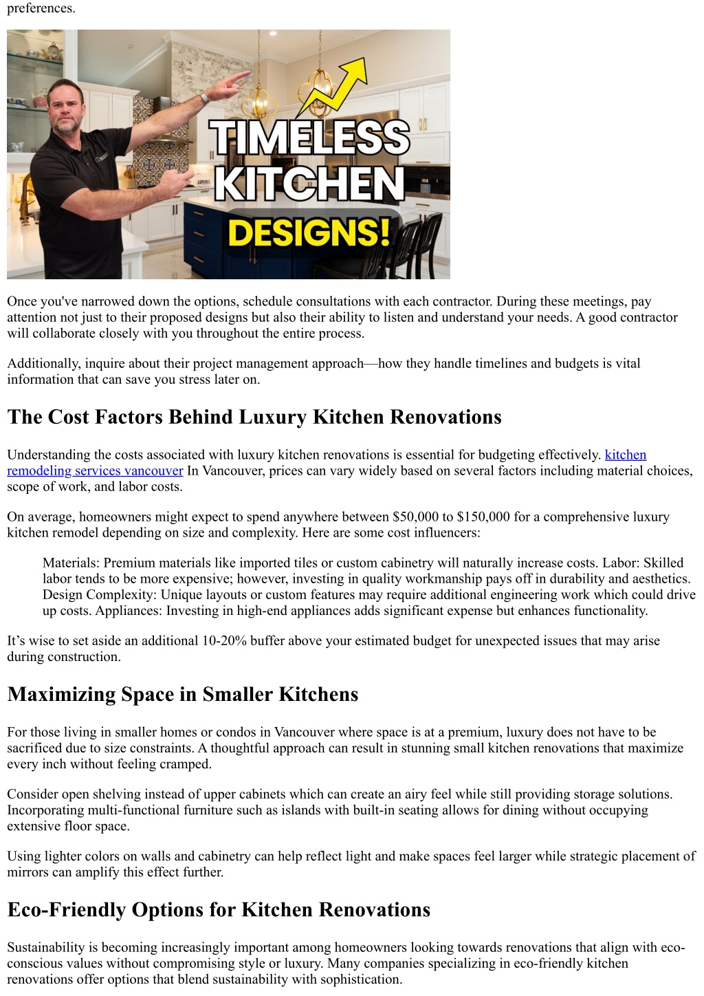 PPT - Revitalize Your Space with a Stunning Luxury Kitchen Makeover in ...