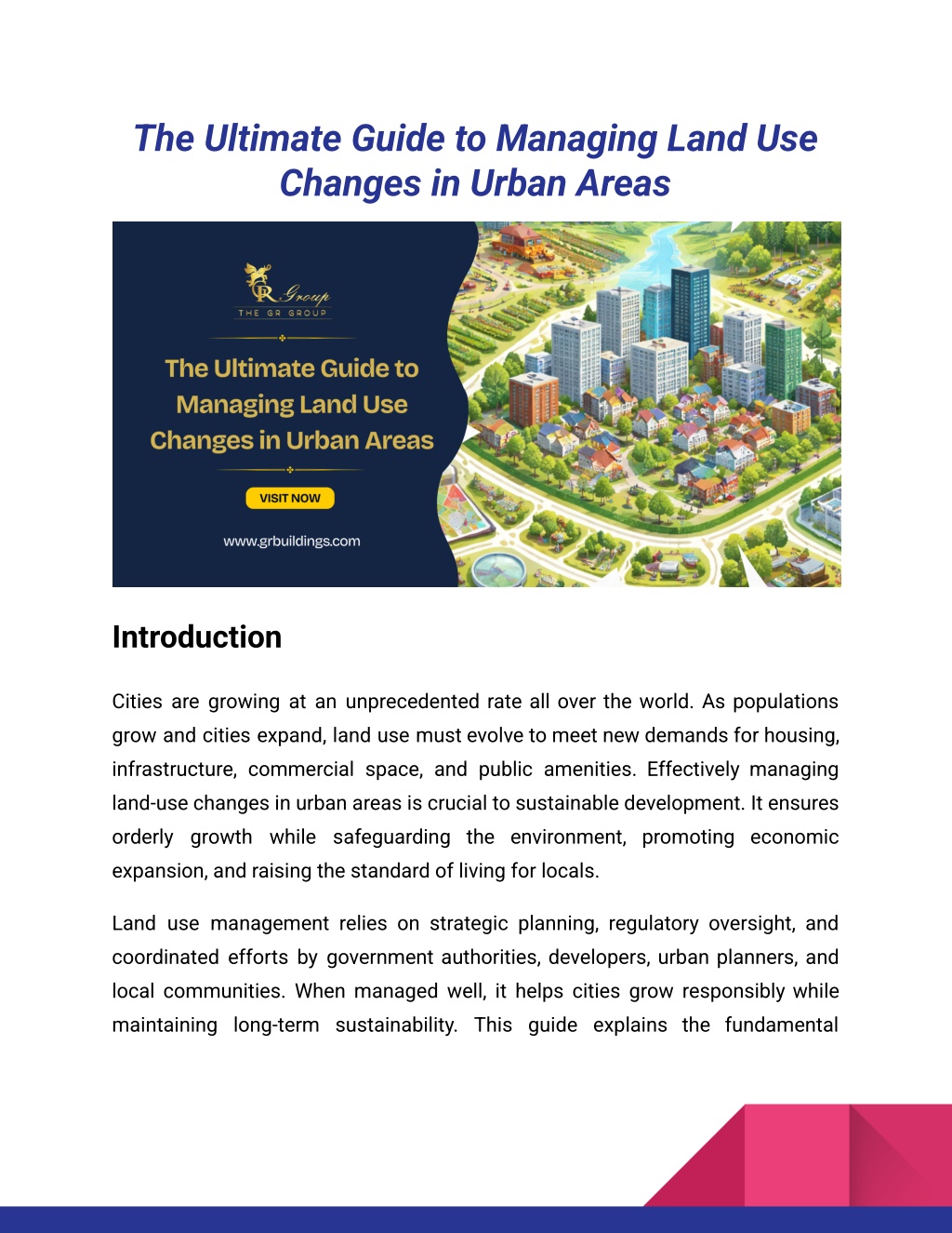 PPT - The Ultimate Guide to Managing Land Use Changes in Urban Areas_Gr ...