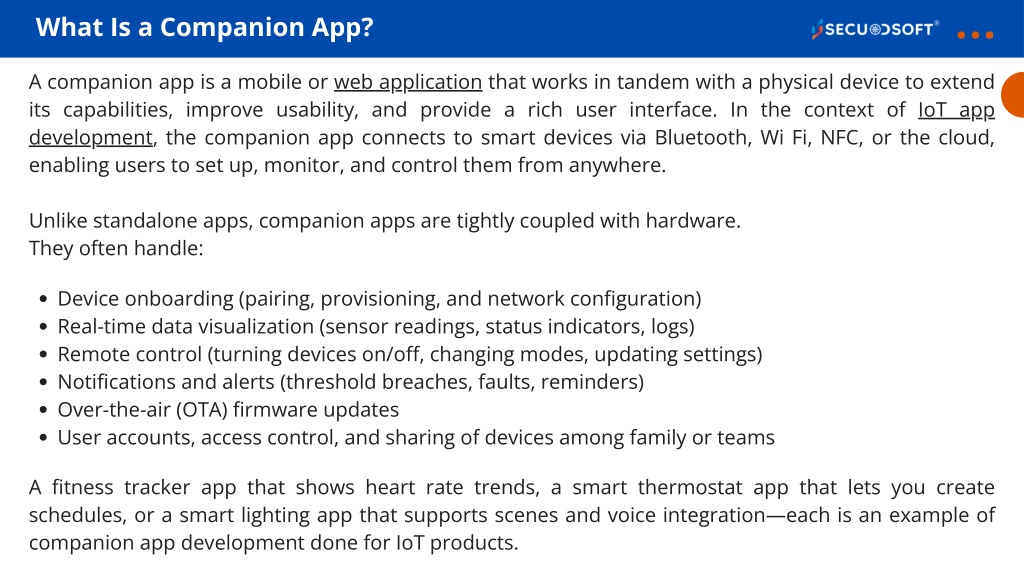 PPT - How To Develop a Companion App for Smart IoT Devices PowerPoint ...
