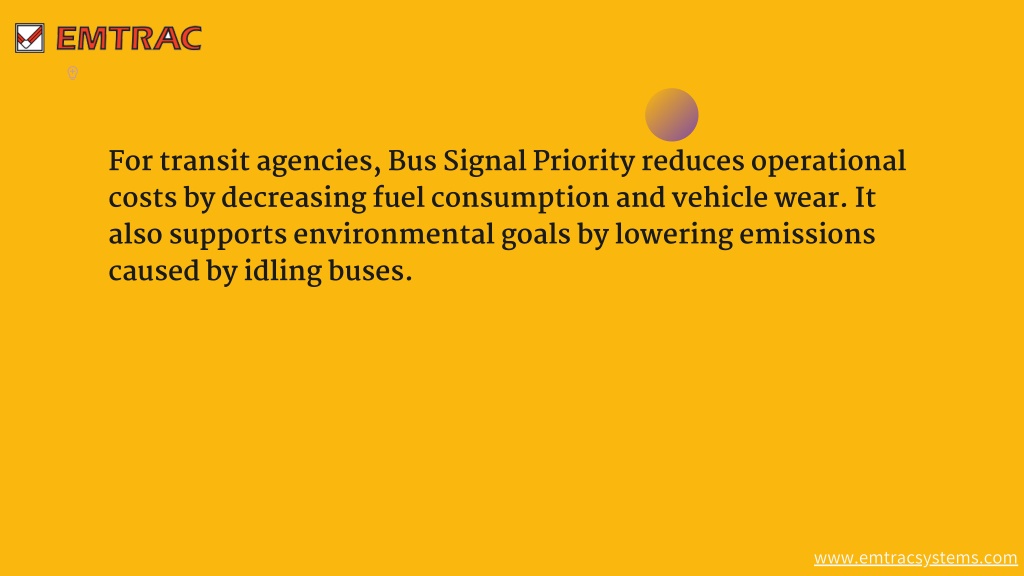 PPT - Bus Signal Priority: Improving Public Transit Reliability ...
