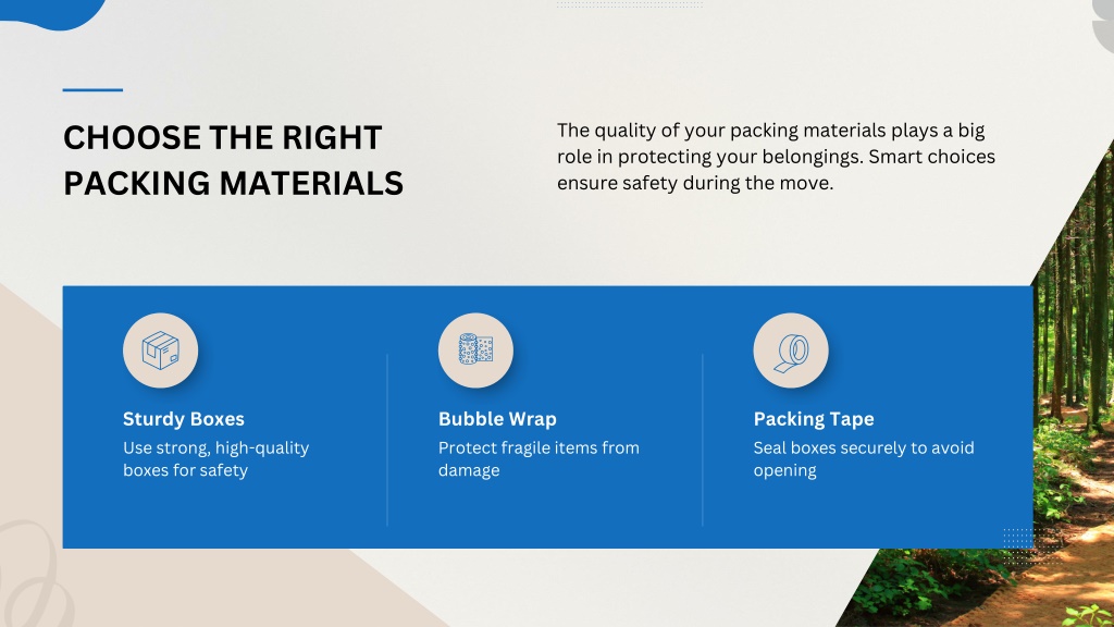 Packing Material Checklist PPT - How to Make Moving Easy with Smart Packing Solutions PowerPoint ...