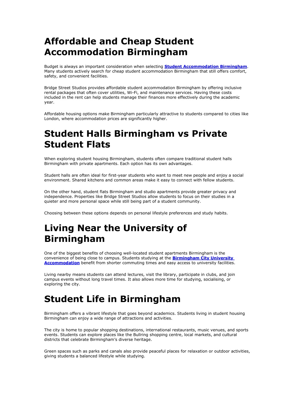 PPT - Student Accommodation Birmingham | Affordable Student Living ...