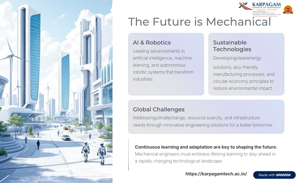 PPT - Role of Mechanical Engineers in Modern Industry PowerPoint ...