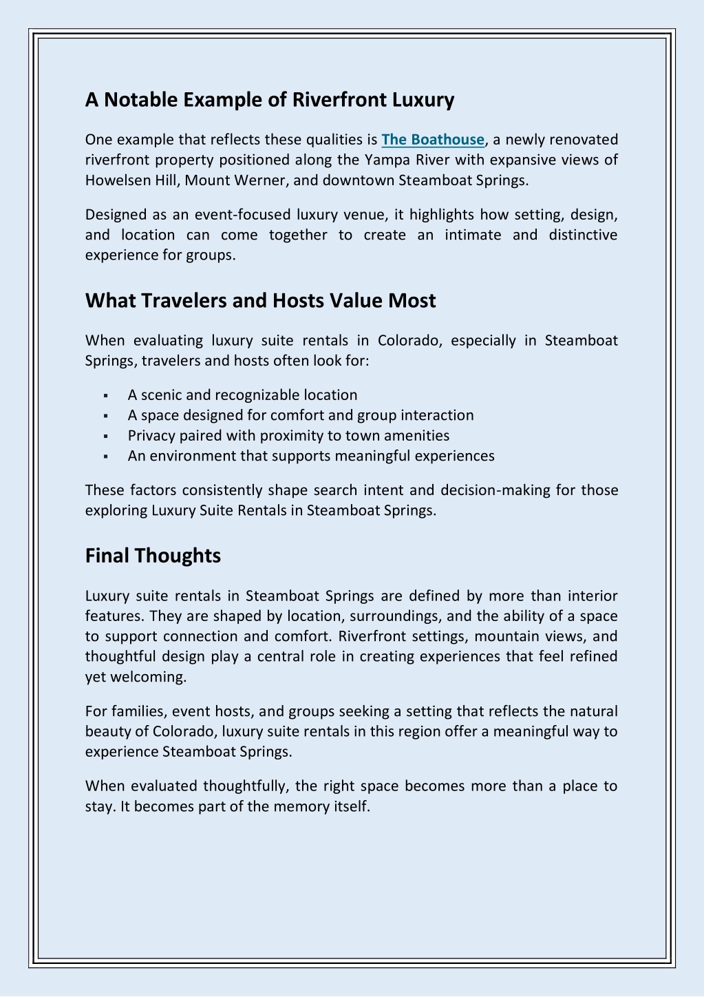 Notable Example PPT - The Ultimate Guide to Luxury Suite Rentals in Steamboat Springs ...
