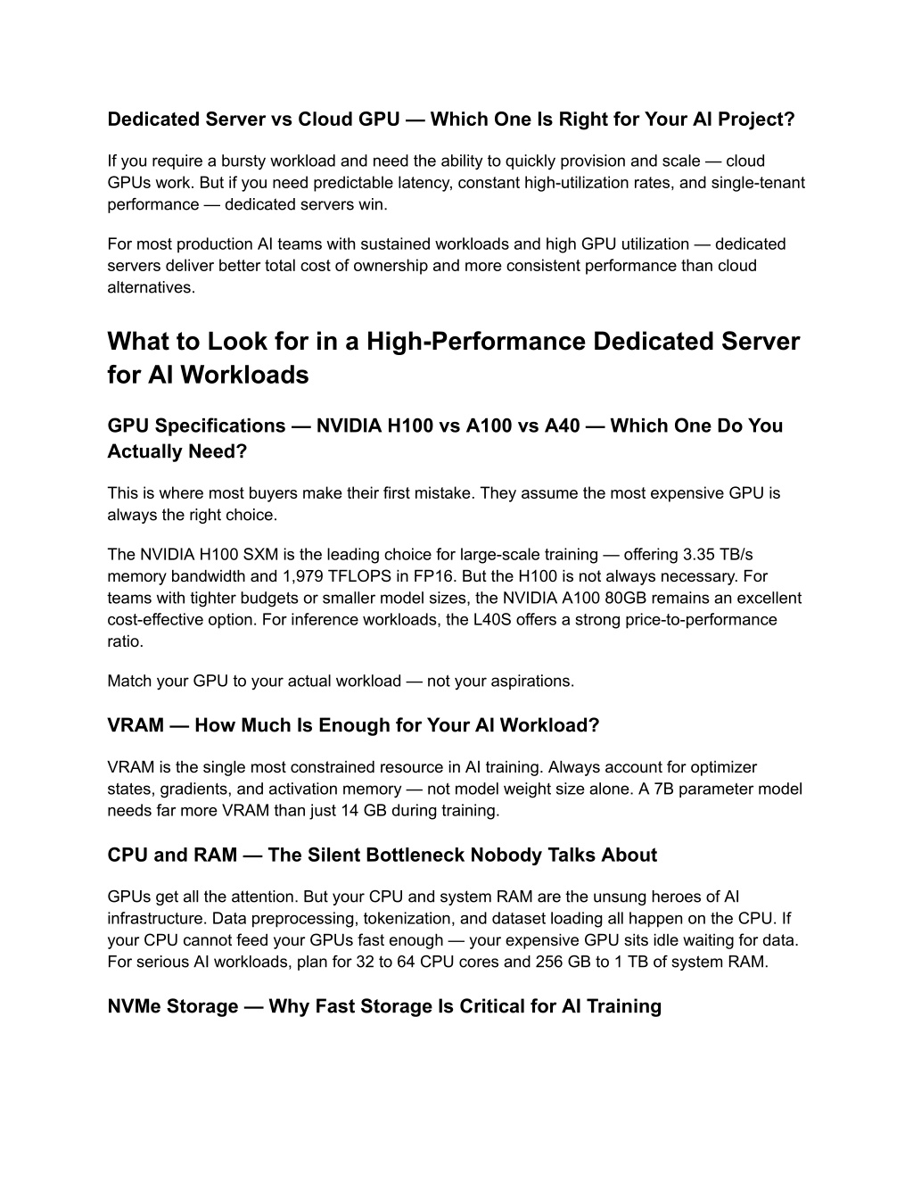 PPT - Top 10 High-Performance Dedicated Servers USA for AI Workloads ...