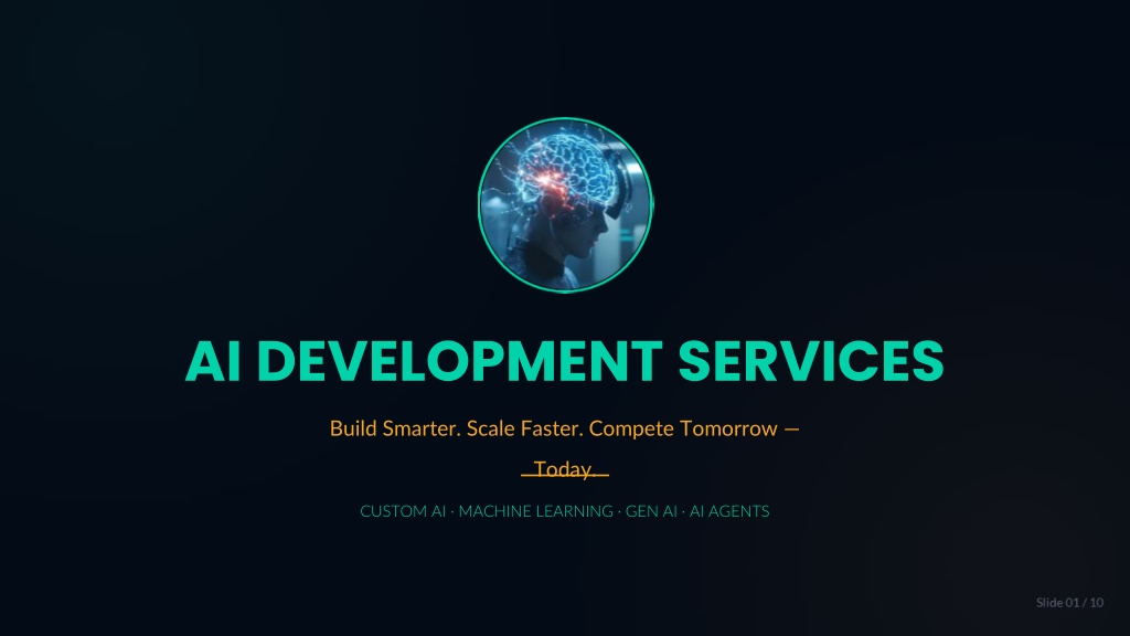 PPT - AI Development Services PowerPoint Presentation, free download ...
