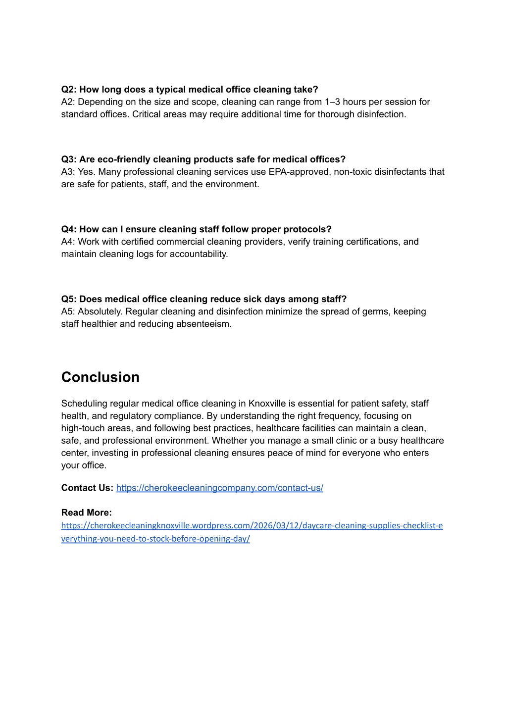 PPT - How Often Should You Schedule Medical Office Cleaning PowerPoint ...
