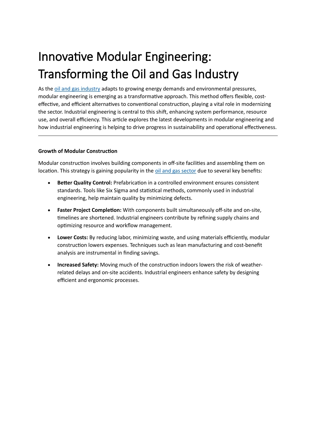 PPT - Petronash Blog-Innovations in Modular Engineering Solutions ...
