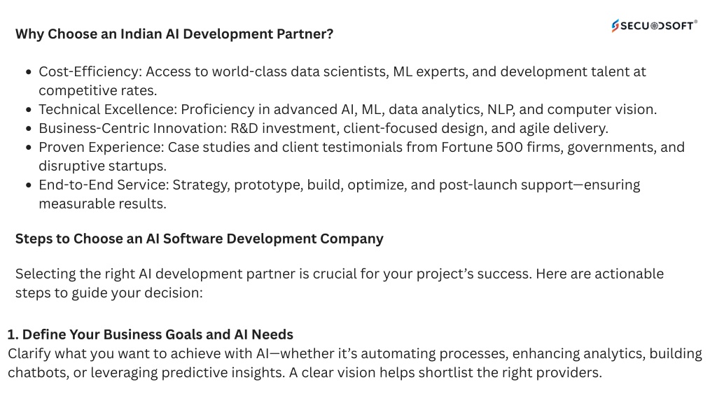 PPT - Top 10 AI Development Companies in India 2026 PowerPoint ...