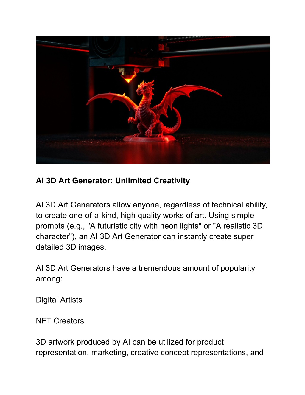 PPT - Best AI 3D Design Tool, Animation Generator & Art Creator in the ...