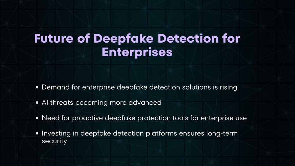 PPT - AI-Powered Deepfake Detection Software for Enterprises PowerPoint ...