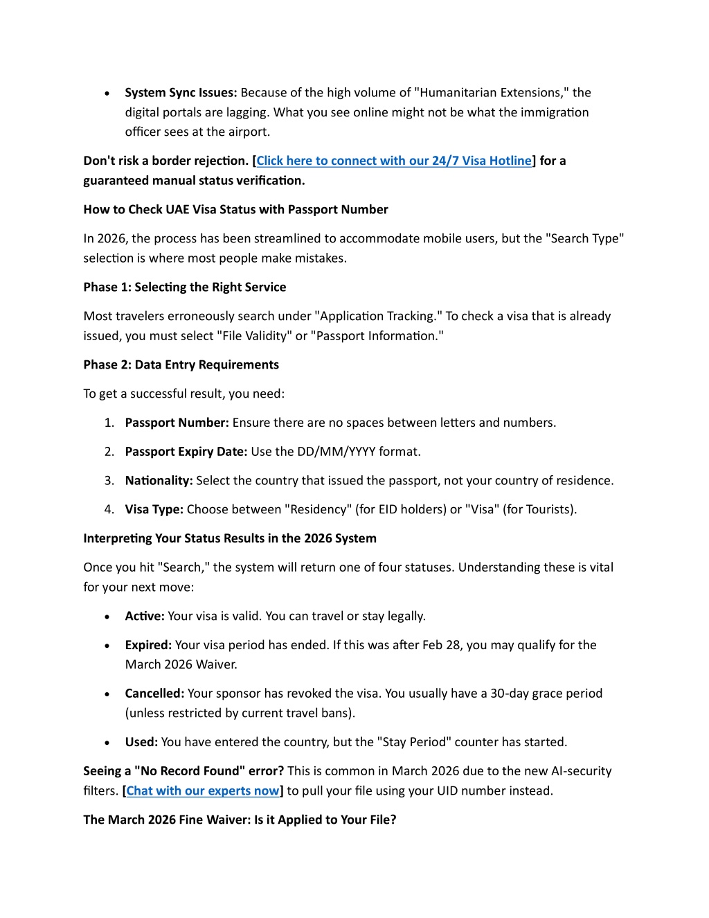 PPT - Check UAE Visa Status with Passport Number PowerPoint ...