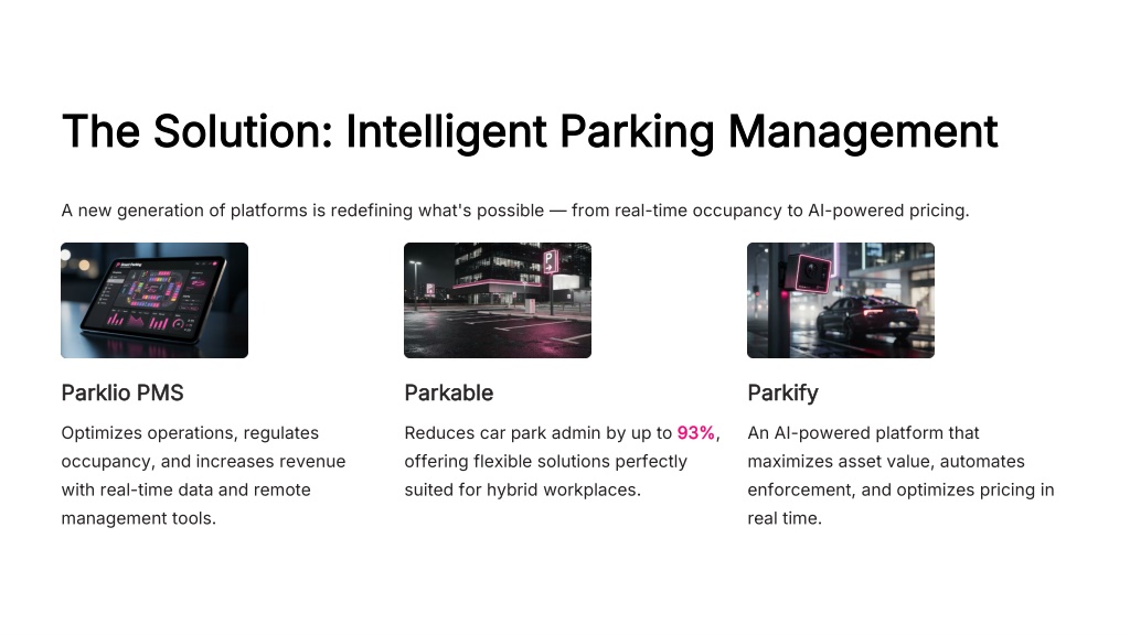 PPT - Revolutionizing Parking The Power of Smart Management Systems ...