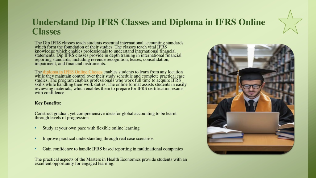 Ifrs Learning PPT - Everything You Need to Know About IFRS Certification & Online ...