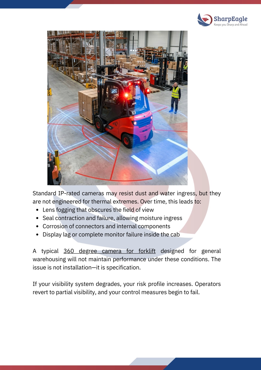 PPT - Forklift Safety in Cold Storage and Food Distribution Warehouses ...